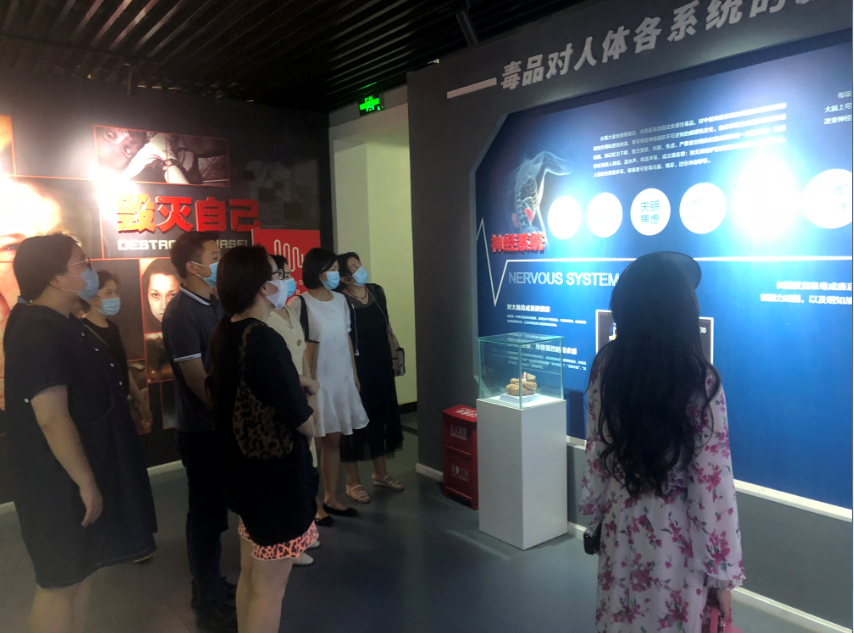 市博物馆组织干部职工开展禁毒宣传教育活动