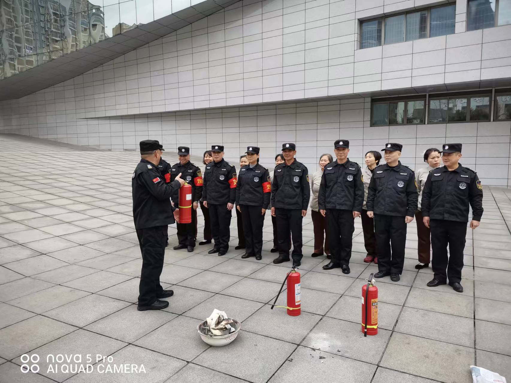 达州博物馆开展冬季消防灭火培训和防恐防爆演练